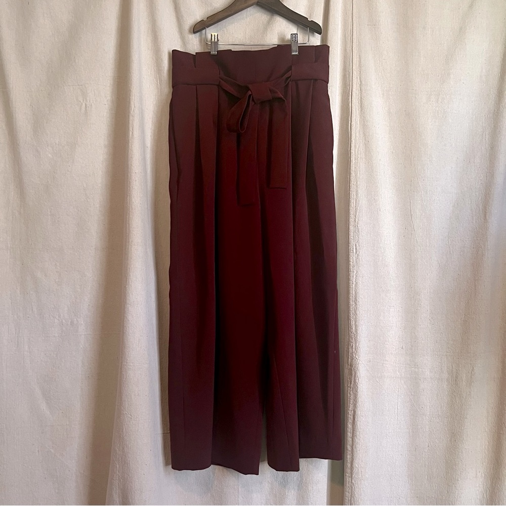 Maroon Trousers by COS